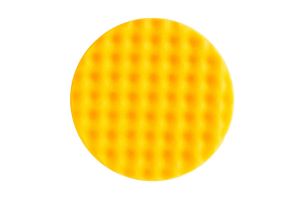 MIRKA POLISHING FOAM PAD 150X25mm YELLOW WAFFLE 2 kos