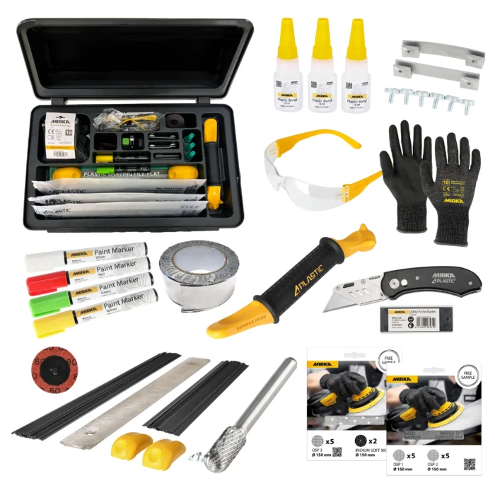 Mirka Plastic Repair Solution – komplet za popravilo plastike